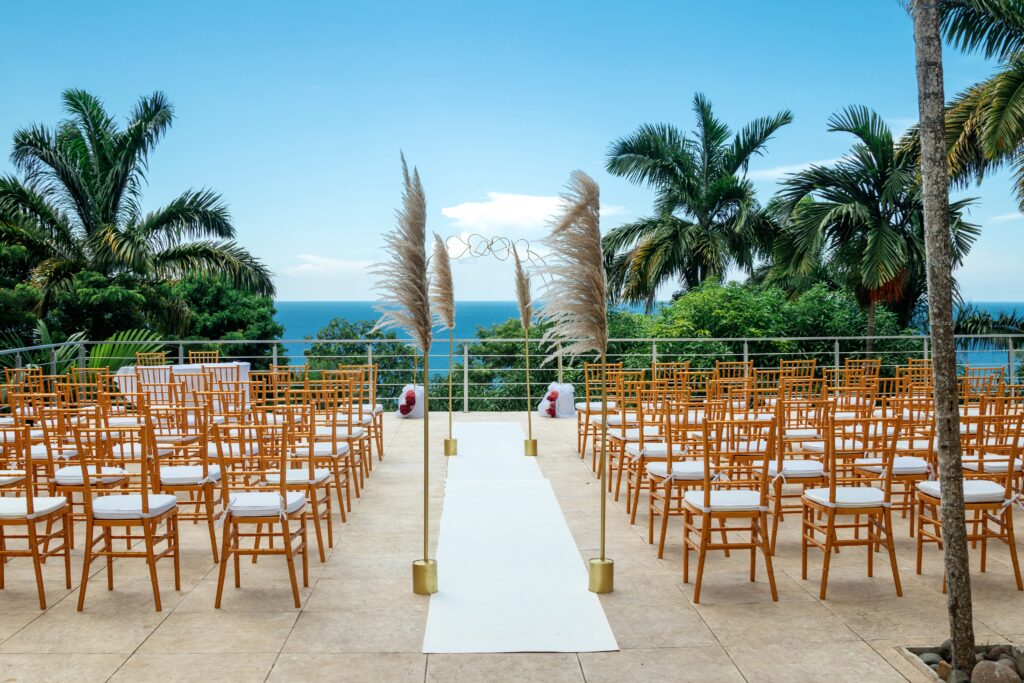 The Palm Terrace - Main Terrace Ceremony