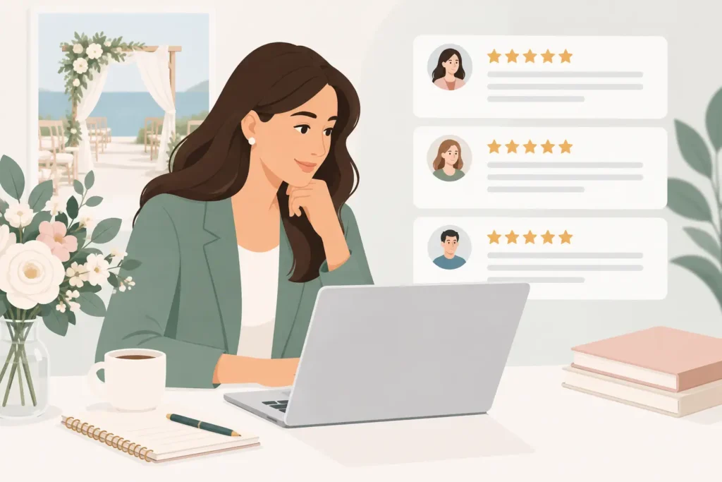 How to Read Wedding Planner Reviews